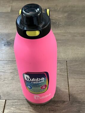 Bubba 40 oz. Radiant PinkStainless Steel Water Bottle w/ Straw Lid New